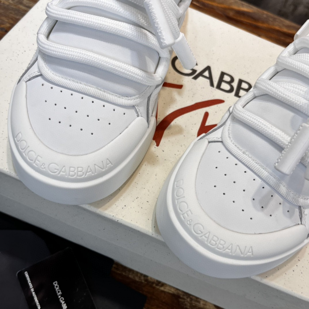 Dolce&Gabbana Tênis cano Baixo Branco