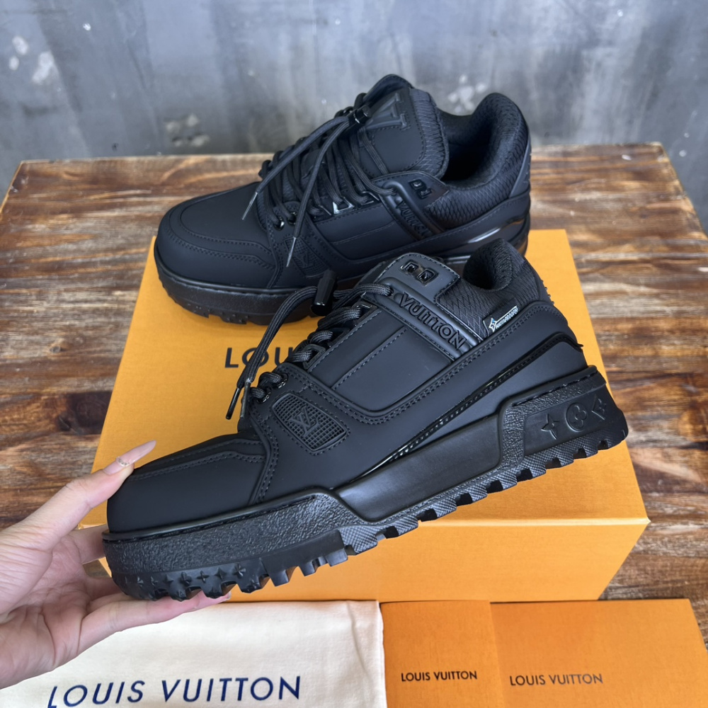Louis Vuitton Tênis LV Trainer Snow Preto