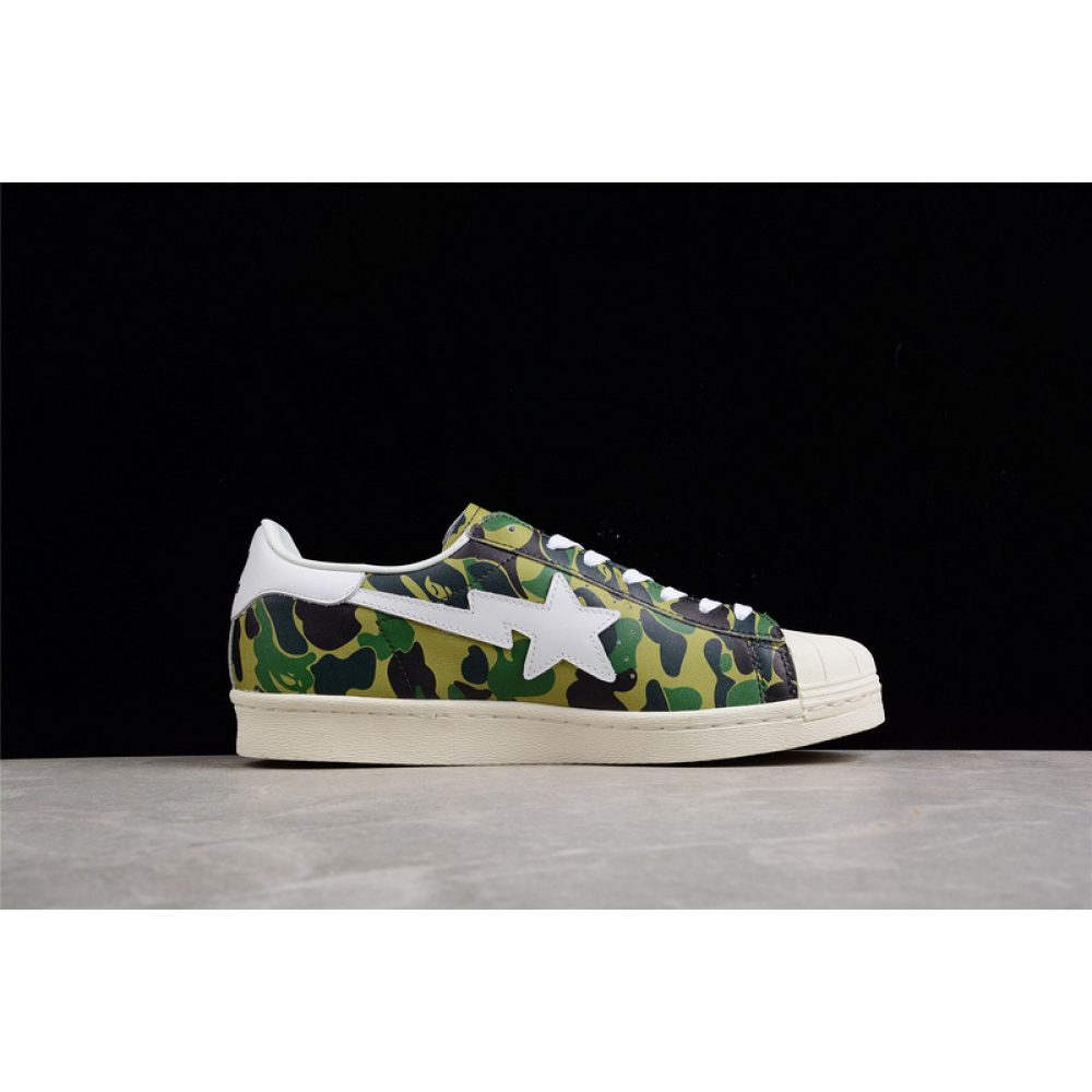 BAPE X ADIDAS SUPERSTAR 80S ABC CAMO