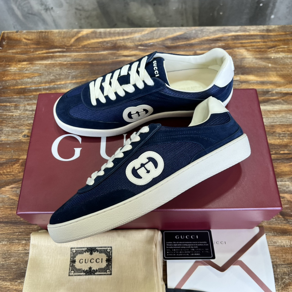 Gucci Interlocking G Sneaker Azul