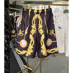 Conjunto Versace Camisa e Bermuda Cameo de Seda