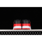 SB DUNK LOW WHITE/BLACK/RED