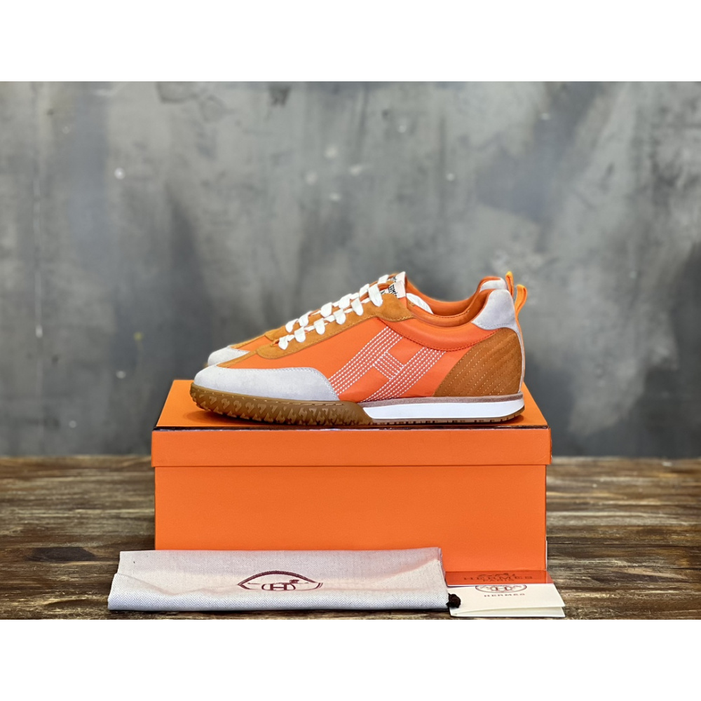 Tênis Hermès Course Laranja