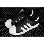 ADIDAS SUPERSTAR SHOES CORE BLACK/CLOUD WHITE