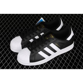 ADIDAS SUPERSTAR SHOES CORE BLACK/CLOUD WHITE