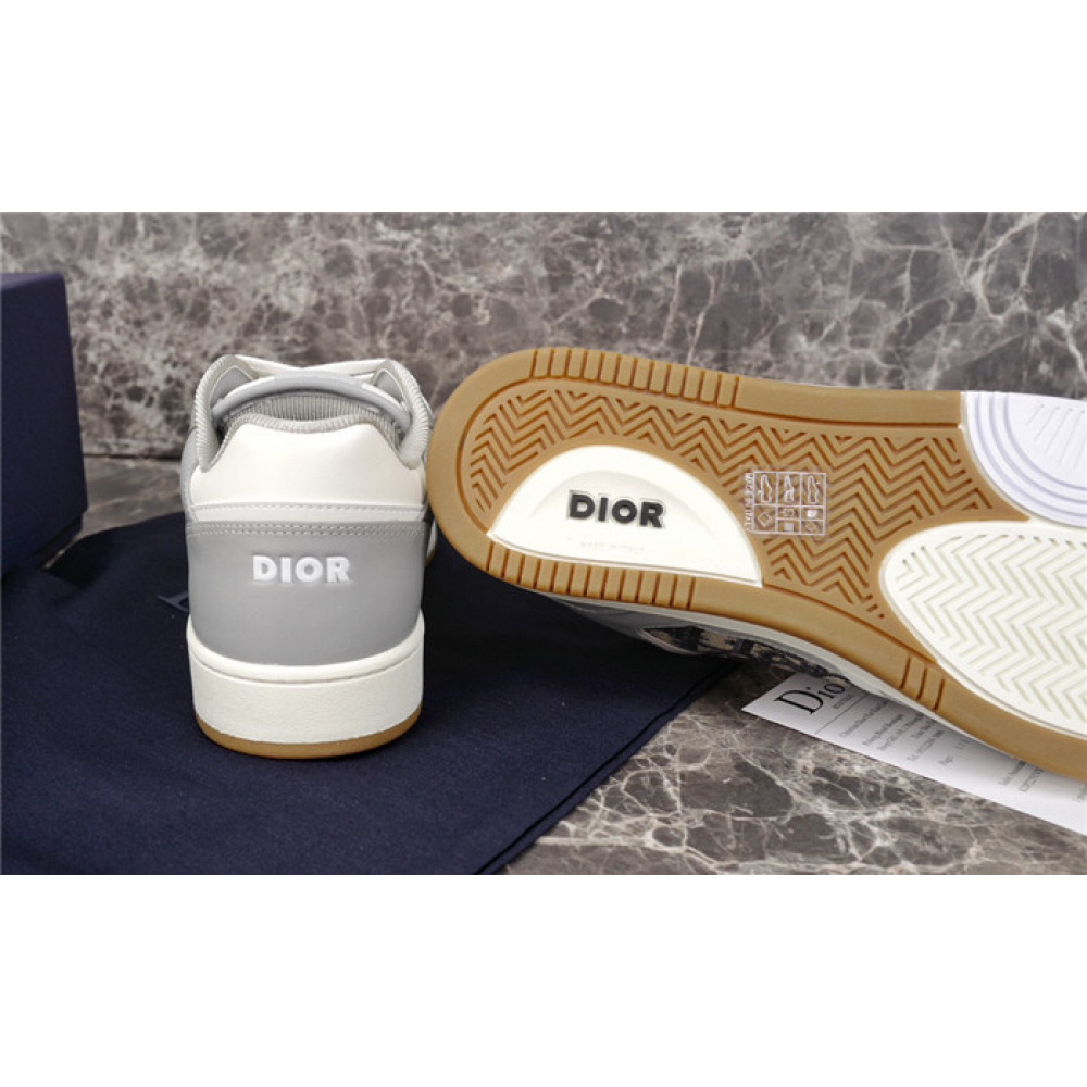DIOR B27 LOW-TOP CINZA