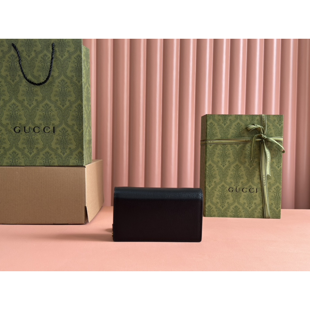 Bolsa Gucci Interlocking Woc 20x13x6cm (Preta, Cinza, Vermelha, Rosa)