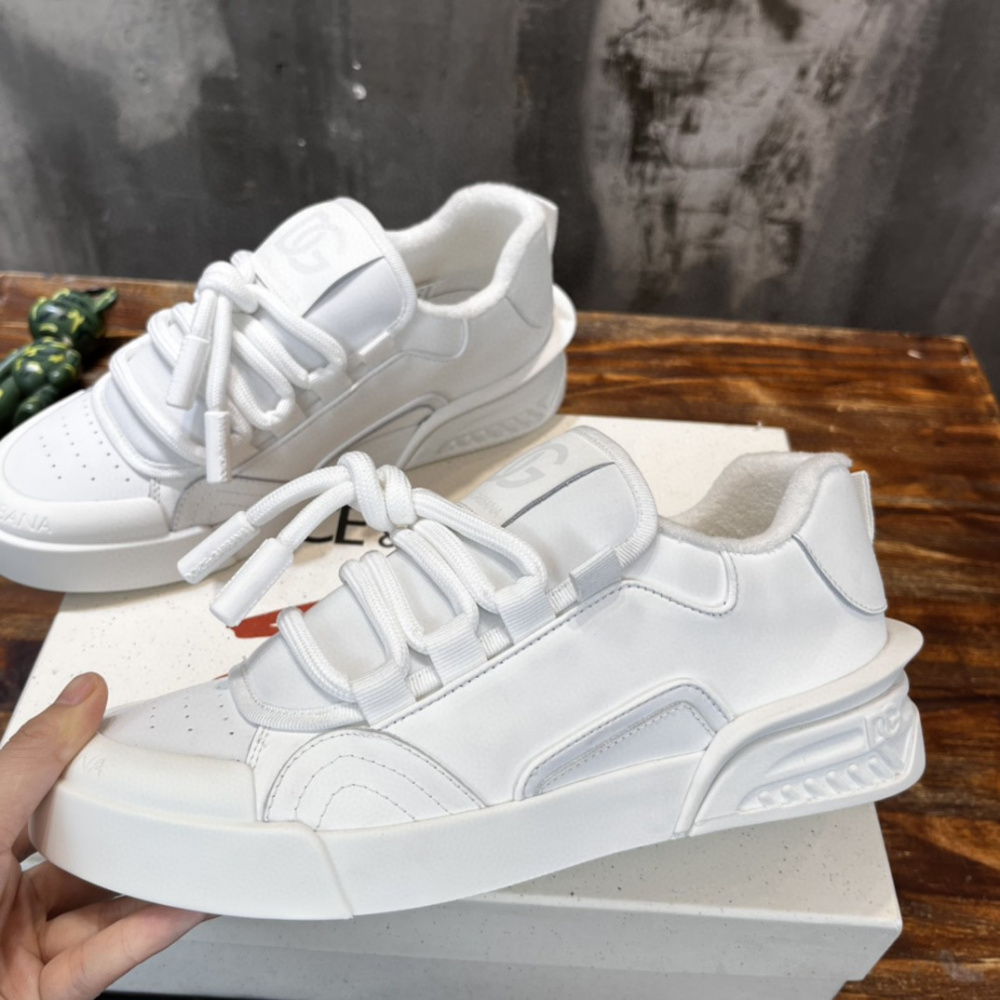 Dolce&Gabbana Tênis cano Baixo Branco