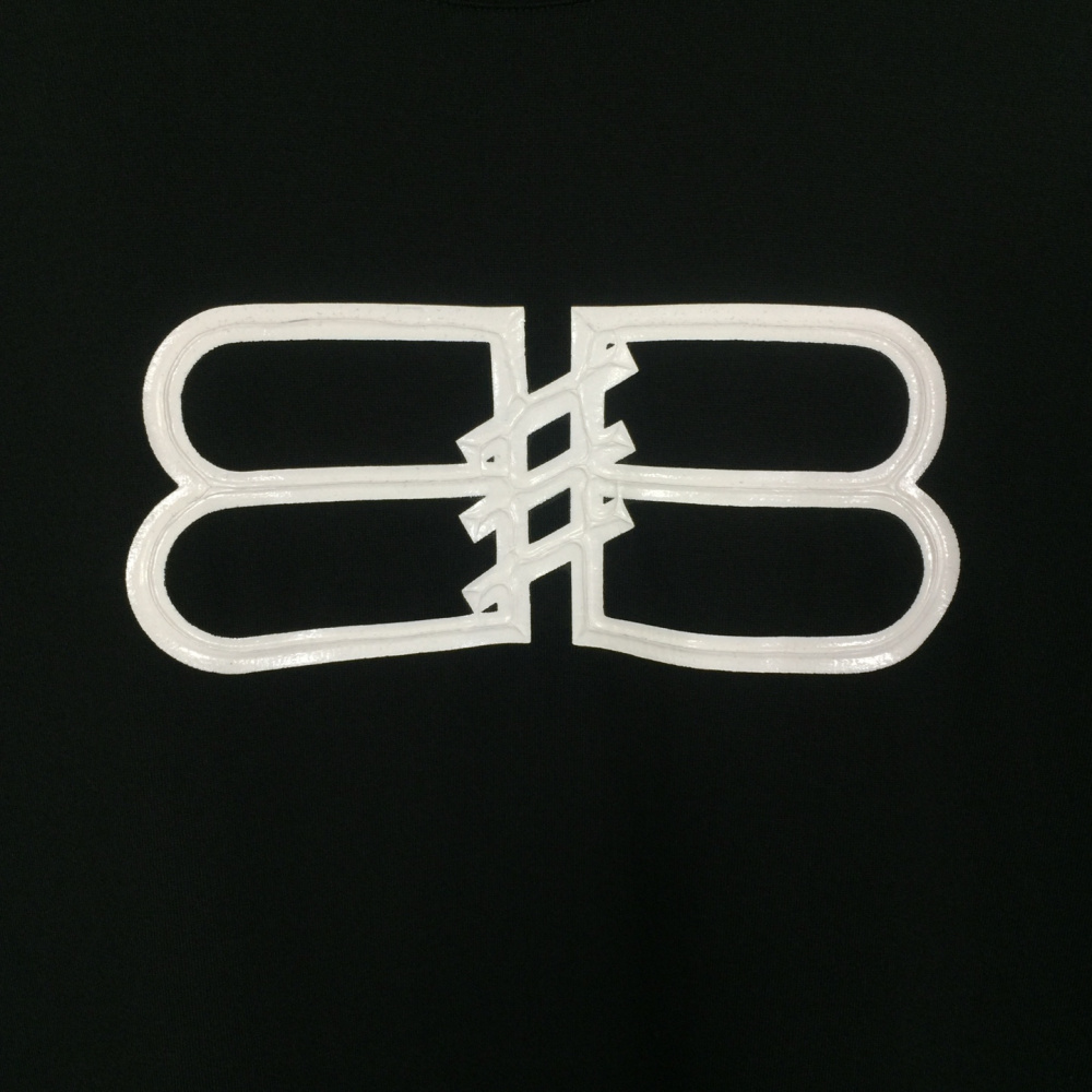 Camiseta de Algodão Balenciaga 3B# Preta