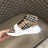 Burberry Tênis Cano Médio