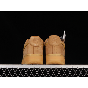 AIR FORCE 1 07 WB AF1 FLAX/GUM LIGHT BROWN/BLACK/WHEAT