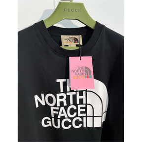 Camiseta em algodão The North Face Gucci Preta