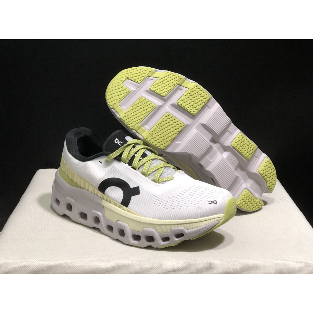 Tênis On Running Cloudmonster 2 Branco/Verde