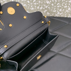 Bolsa Valentino Garavani Tiracolo AllTime de Couro 13x7x4.5cm (Preta e outras cores)