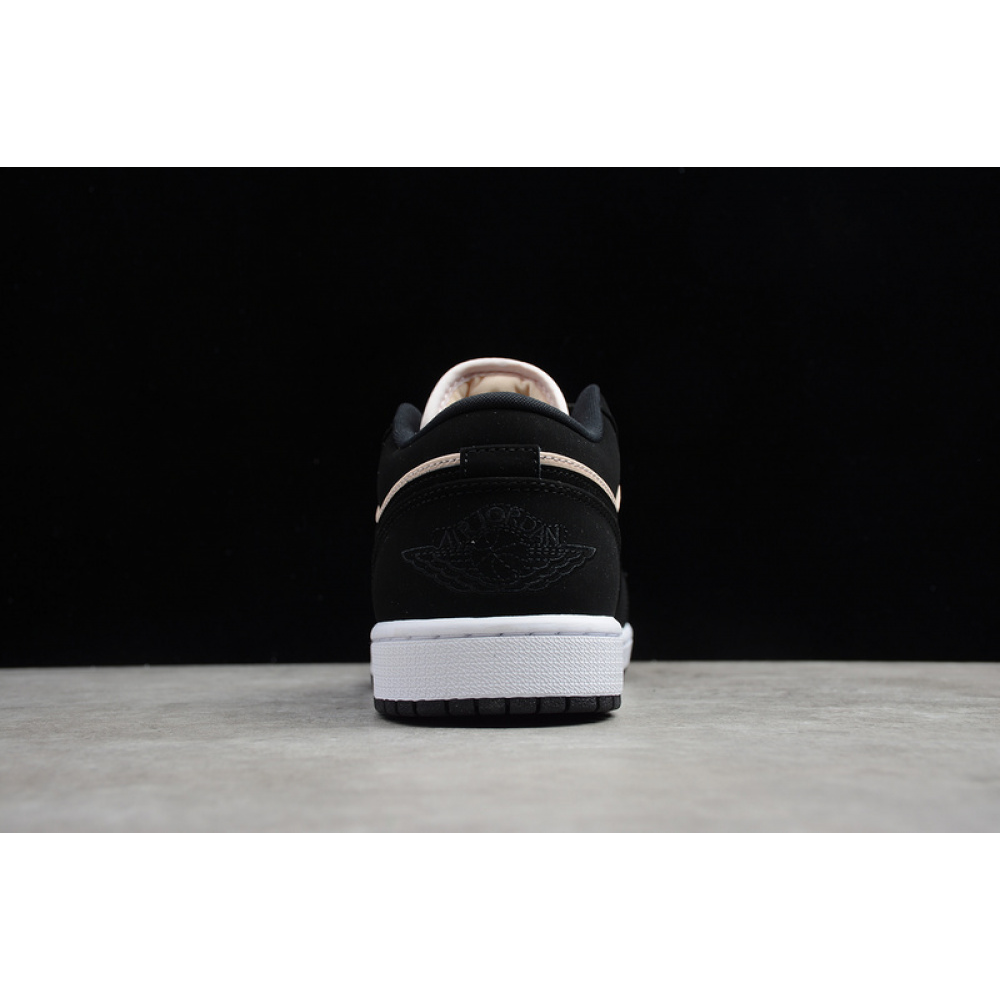 AIR JORDAN 1 LOW BLACK/GUAVA ICE-SAIL