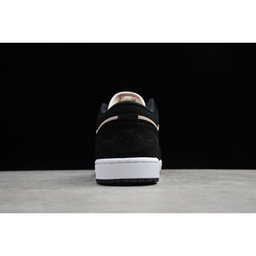 AIR JORDAN 1 LOW BLACK/GUAVA ICE-SAIL