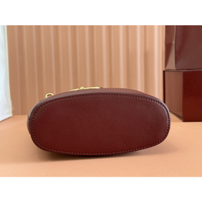 Bolsa Gucci 73 Mini Bucket Bag Bordô NEW 2025 18.5x20x8.5cm