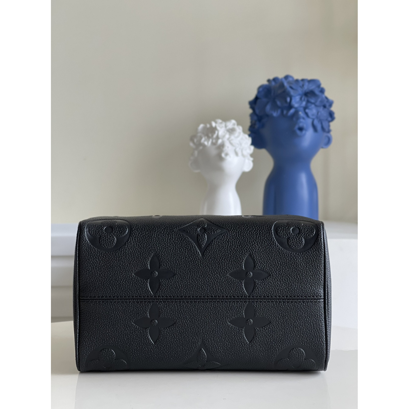 Bolsa Louis Vuitton LV Speedy Bandoulière Couro Monogram Empreinte 25 23.5x17.5x11.5cm (duas cores)
