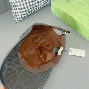 Boné Gucci Jumbo GG Preto