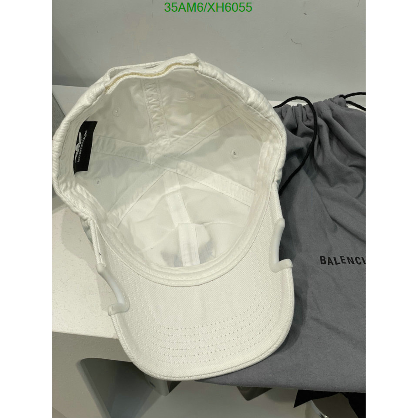 Boné Balenciaga x Adidas Branco