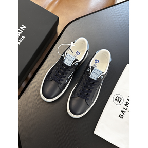 Tênis Balmain B-Court Azul Marinho