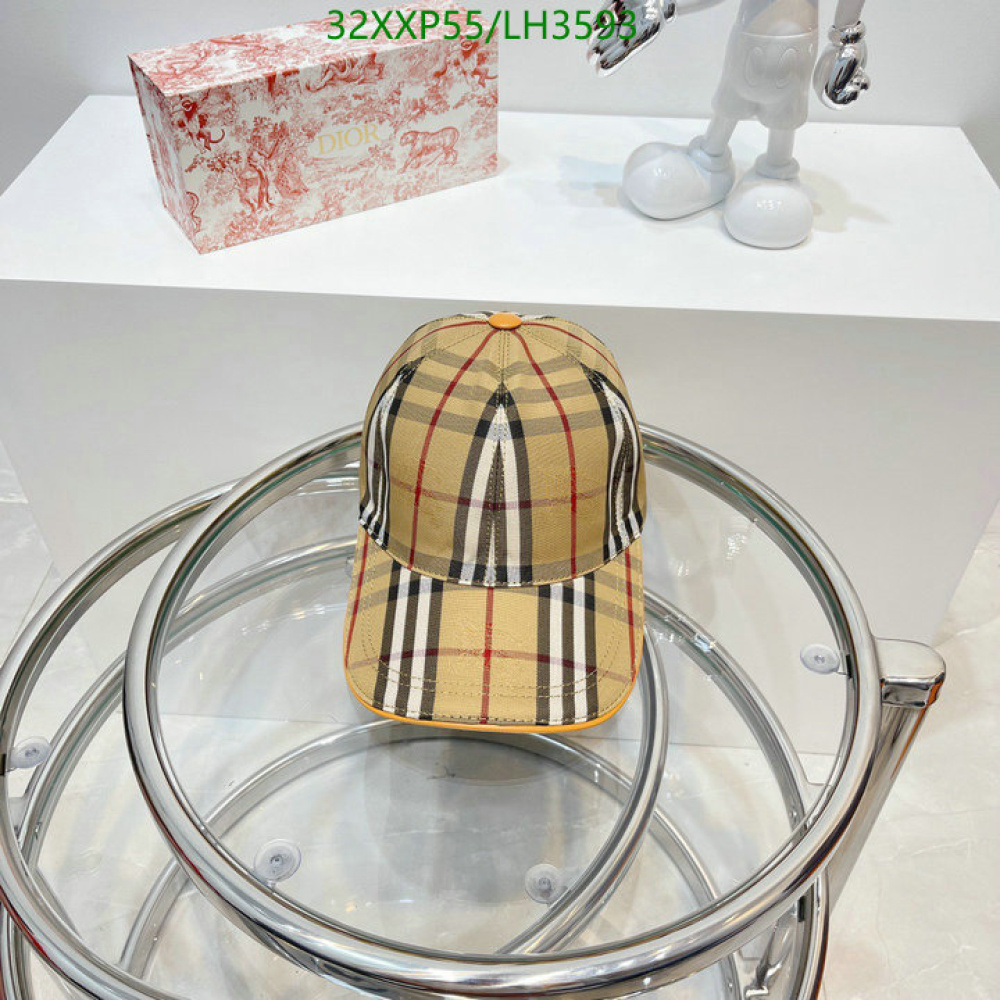 Boné Burberry Xadrez Tradicional
