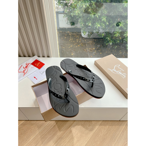 C. Louboutin Sandália Preta
