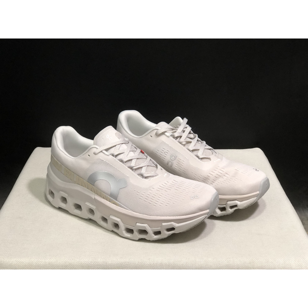 Tênis On Running Cloudmonster 2 Branco/Prata
