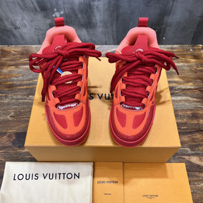 Tênis Louis Vuitton LV Skate Vermelho