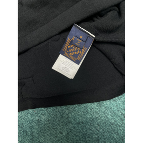 Camiseta de Algodão Louis Vuitton Monogram Macro Jersey com Efeito de Relevo