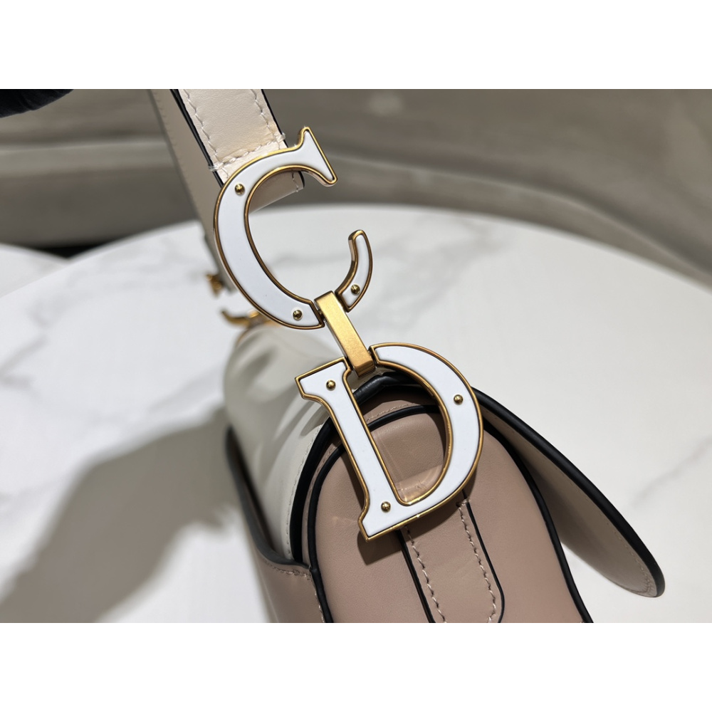 Bolsa Dior Saddle Mini Bicolor 19x15x6cm (2 cores)