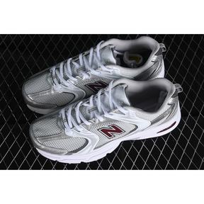NB530 WHITE/GREY/SILVER/BLACK