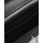 Bolsa Valentino Garavani Locò de Ombro em Pele de Bezerro Ferragem Prata 20x11x5cm