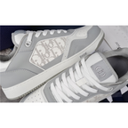 DIOR B27 LOW-TOP GRAY CALFSKIN