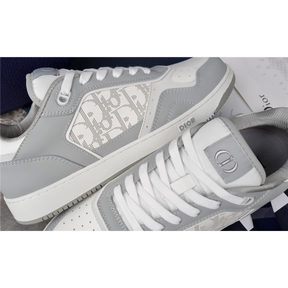 DIOR B27 LOW-TOP GRAY CALFSKIN