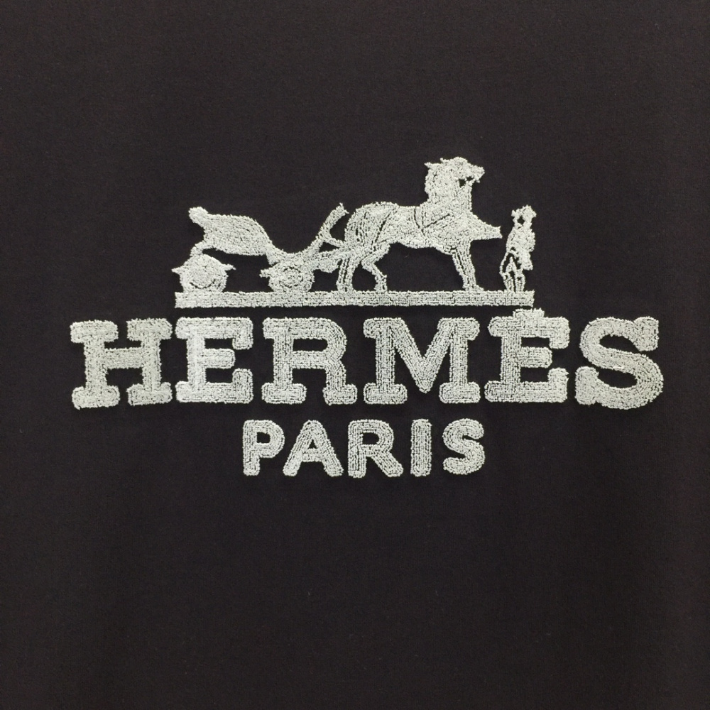 Camisa Hermès Tshirt Preta