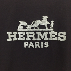 Camisa Hermès Tshirt Preta
