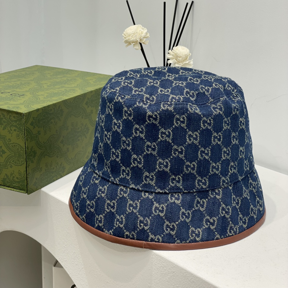 Bucket Gucci GG Canvas Azul