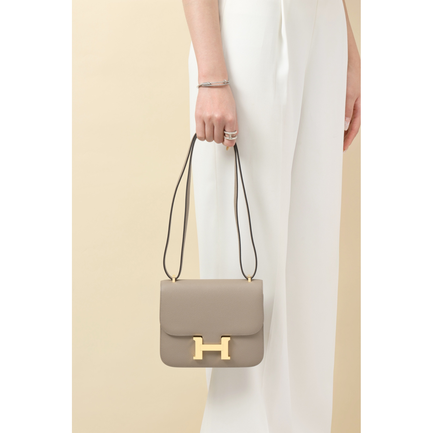 Bolsa Hermès Pre-Owned Constance 24 Shoulder Bag 19x15x4cm (3 cores)