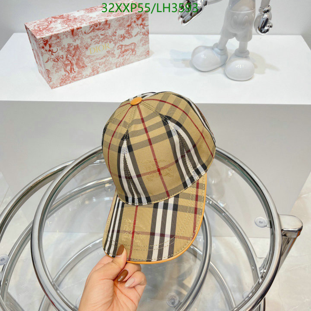 Boné Burberry Xadrez Tradicional
