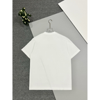 Camisa Prada em algodão com Bordado Prada Branca