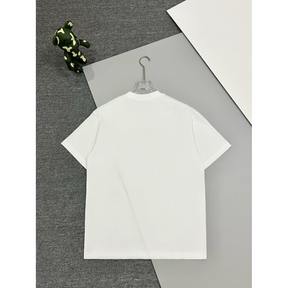 Camisa Prada em algodão com Bordado Prada Branca