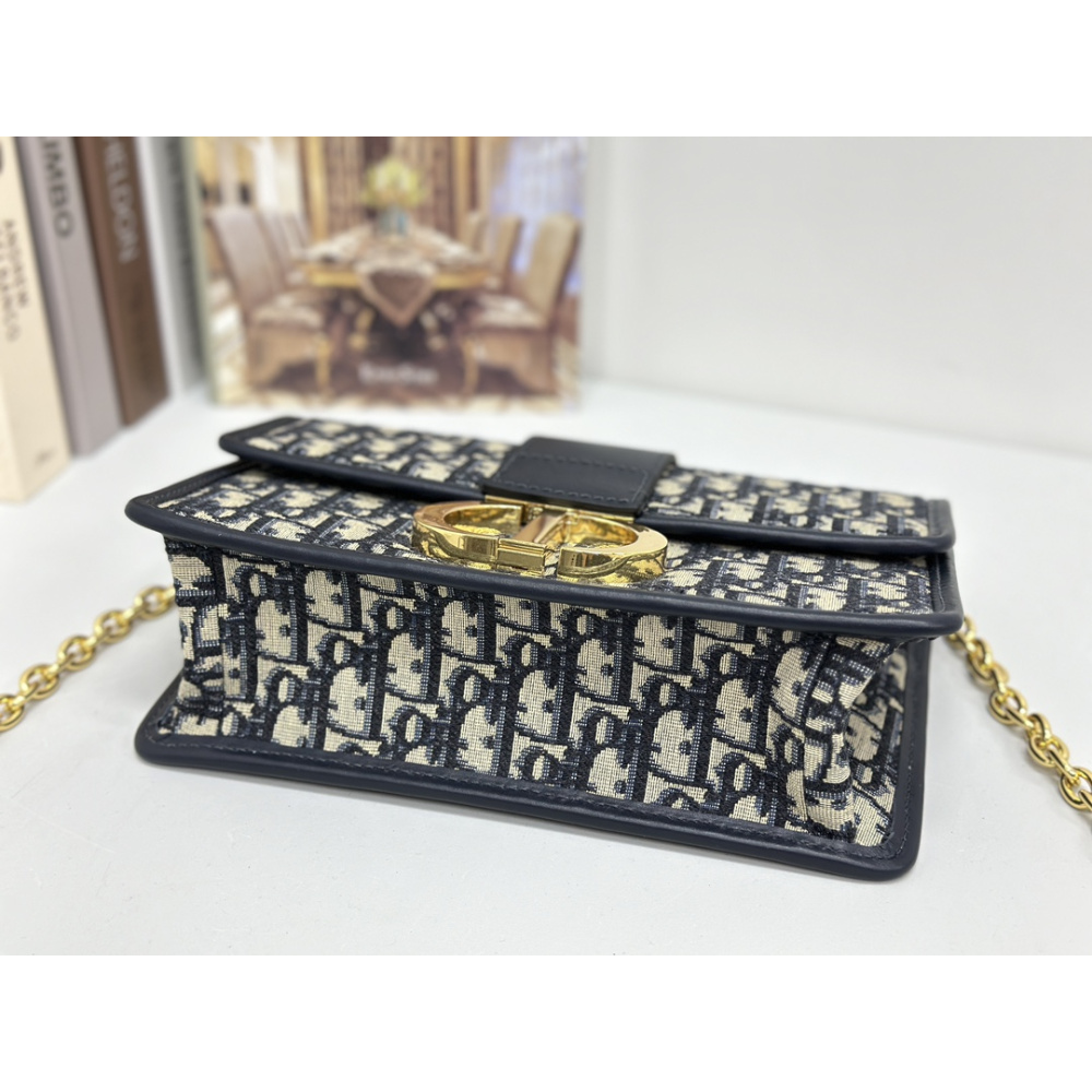 Bolsa Dior Montaigne Jacquard Obliquo 25x16,5x9cm (2 cores)