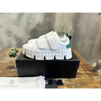 Tênis Versace Greca Labyrinth de Couro Branco/Verde