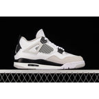 AIR JORDAN 4 RETRO MILITARY BLACK WHITE/BLACK-NEUTRAL GREY