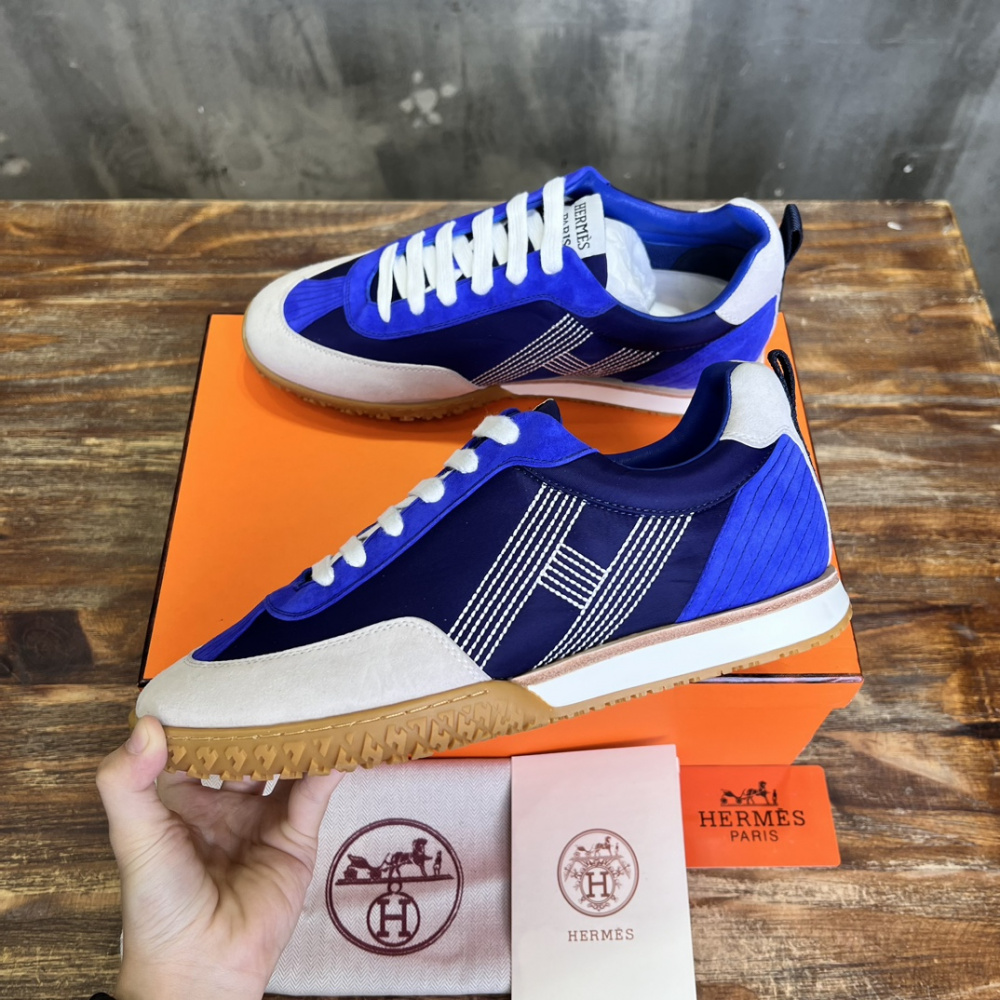 Tênis Hermès Course Azul
