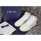 DIOR B27 HIGH WHITE CALFSKIN
