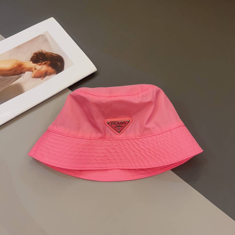 Bucket Prada Re-Nylon Rosa