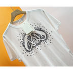Camiseta Alexander McQueen Exploded Charm Branca