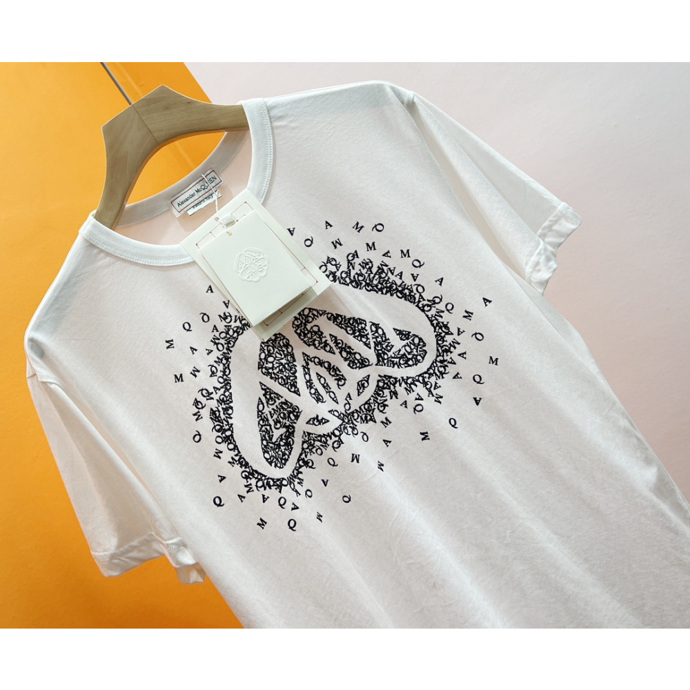 Camiseta Alexander McQueen Exploded Charm Branca